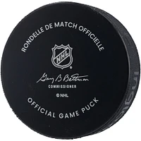 Connor Bedard Chicago Blackhawks Autographed Official Game Puck