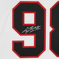 Connor Bedard Chicago Blackhawks Autographed White Fanatics Breakaway Jersey