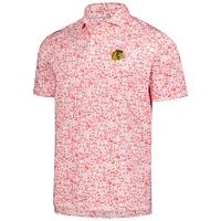Men's johnnie-O  Red/White Chicago Blackhawks Slapshot Polo