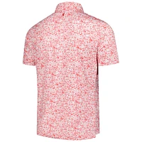 Men's johnnie-O  Red/White Chicago Blackhawks Slapshot Polo