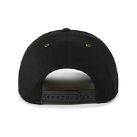 Casquette ajustable noire '47 Chicago Blackhawks Old Time Hockey Rafter Sure Shot Hitch pour homme