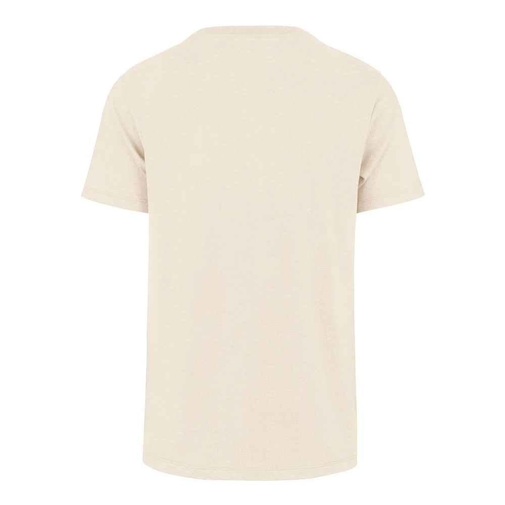 Men's '47  Cream Chicago Blackhawks Poke Check Franklin T-Shirt