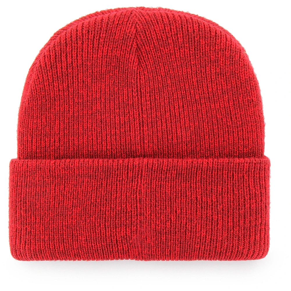 Men's '47 Red Chicago Blackhawks Brain Freeze Cuffed Knit Hat