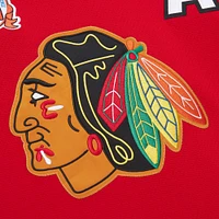 Men's Chris Chelios Red Chicago Blackhawks 1991-92 Power Play Jersey