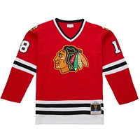 Men's Denis Savard Scarlet Chicago Blackhawks 1980-81 Power Play Jersey