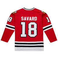 Men's Denis Savard Scarlet Chicago Blackhawks 1980-81 Power Play Jersey