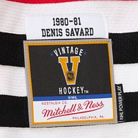 Men's Denis Savard Scarlet Chicago Blackhawks 1980-81 Power Play Jersey