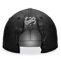 Men's Fanatics Black/White Chicago Blackhawks Authentic Pro Alternate Logo Snapback Hat