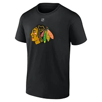 Men's Fanatics Connor Bedard Black Chicago Blackhawks 2023 NHL Draft  Authentic Stack Player Name & Number T-Shirt