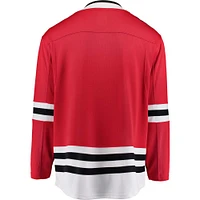 Men's Fanatics Red Chicago Blackhawks Breakaway - Blank Jersey