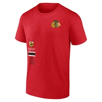 Men's Fanatics Red Chicago Blackhawks Represent T-Shirt