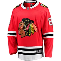 Fanatics pour hommes Ryan Donato rouge Chicago Blackhawks Home Breakaway - Maillot