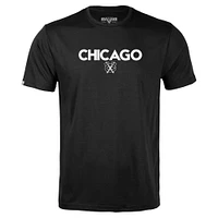 Men's Levelwear  Black Chicago Blackhawks Richmond City Capsule T-Shirt