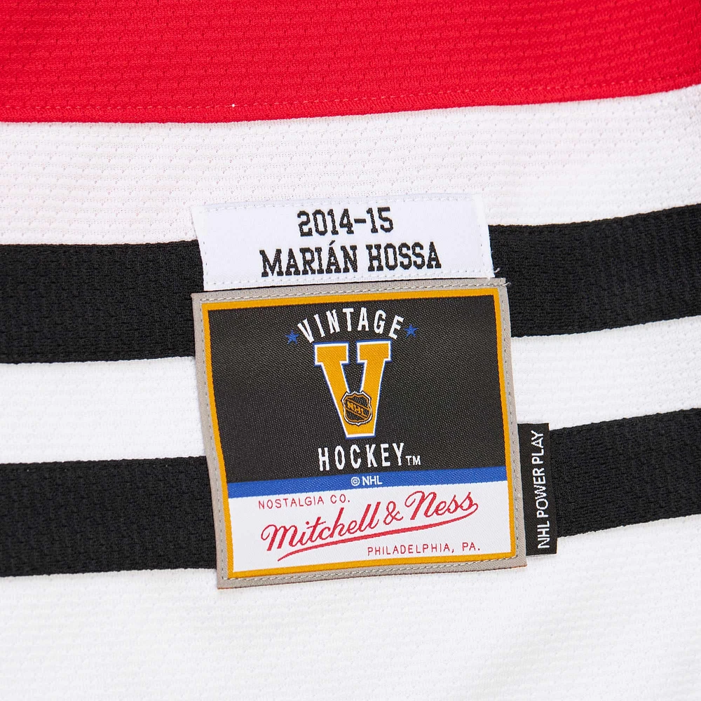 Men's Marian Hossa Red Chicago Blackhawks 2014-15 Power Play Jersey