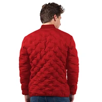Men's MSX by Michael Strahan  Red Chicago Blackhawks Persistence Quilted Full-Zip Jacket