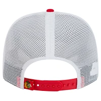 Men's New Era Red Chicago Blackhawks Core Trucker 9SEVENTY Stretch-Snap Hat