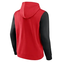 Sweat à capuche en polaire rouge Chicago Blackhawks Deliver pour homme