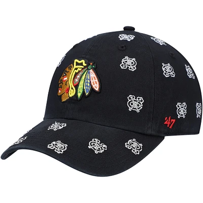 Casquette réglable Confetti Clean Up Chicago Blackhawks '47 pour femme