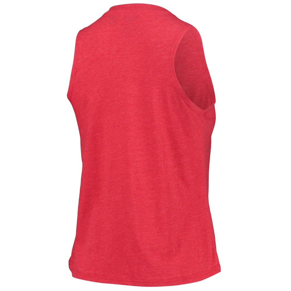 Women's Concepts Sport Red/Black Chicago Blackhawks Meter Tank Top & Pants Sleep Set