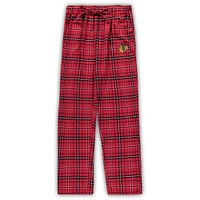 Women's Concepts Sport Red Chicago Blackhawks Plus Lodge T-Shirt & Pants Sleep Set