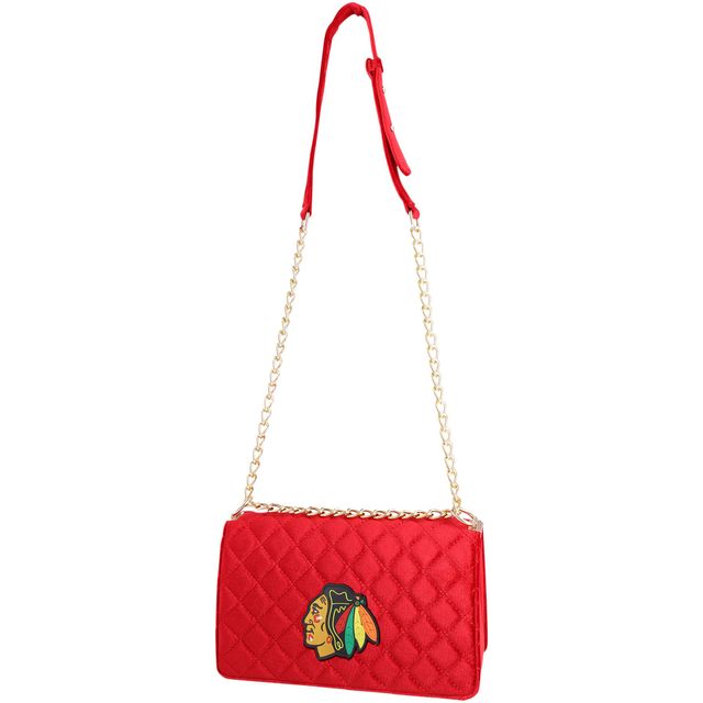 Sac de couleur de l'équipe Cuce Chicago Blackhawks pour femme en velours