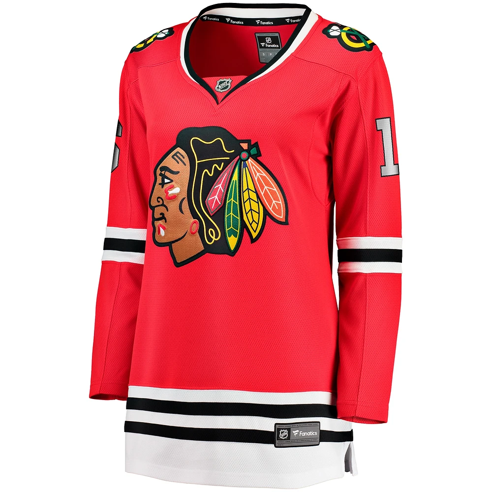 Women's Fanatics Jason Dickinson Red Chicago Blackhawks Home Breakaway Player Jersey