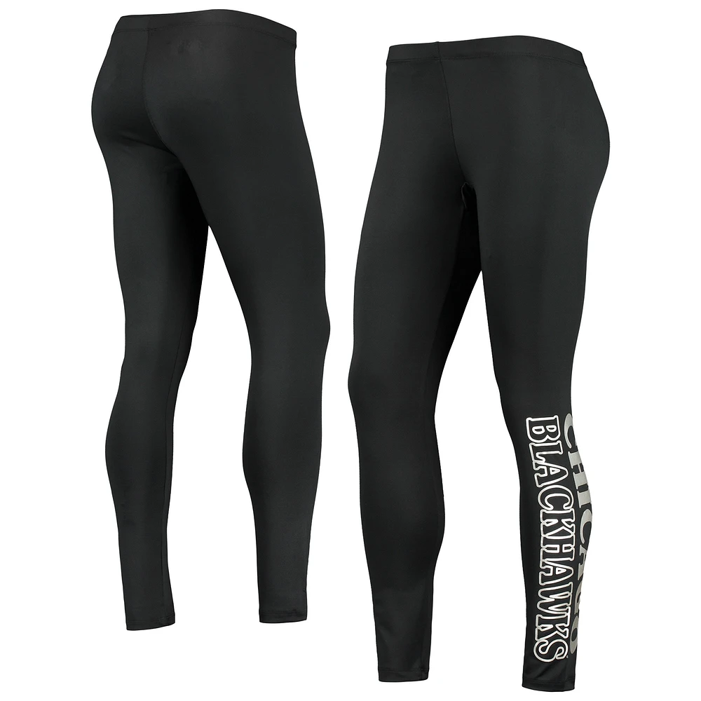 Women's G-III Sports by Carl Banks Black Chicago Blackhawks Stadium Leggings