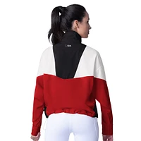Women's MSX by Michael Strahan  Red/Black Chicago Blackhawks Tessa Full-Zip Jacket