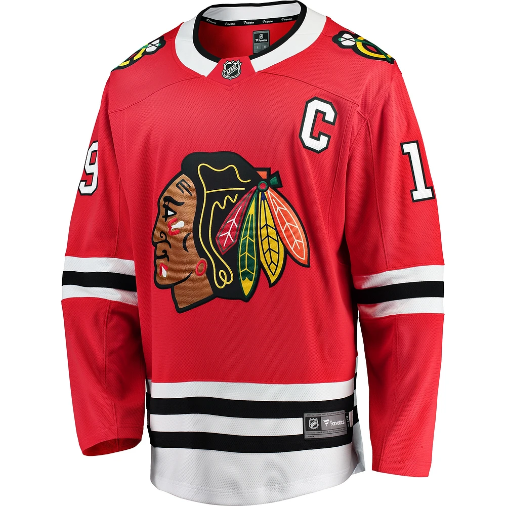 Youth Fanatics Jonathan Toews Red Chicago Blackhawks Home Breakaway