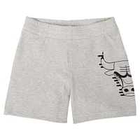 Infant Red/Black/Gray Chicago Bulls Bank Shot Bodysuit, Hoodie T-Shirt & Shorts Set