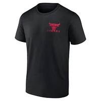 Men's Fanatics Black Chicago Bulls Street Collective - T-Shirt