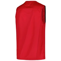 Men's Fanatics Red Chicago Bulls Birdseye Muscle Tank Top