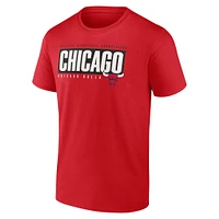 Men's Fanatics Red Chicago Bulls Box Out T-Shirt