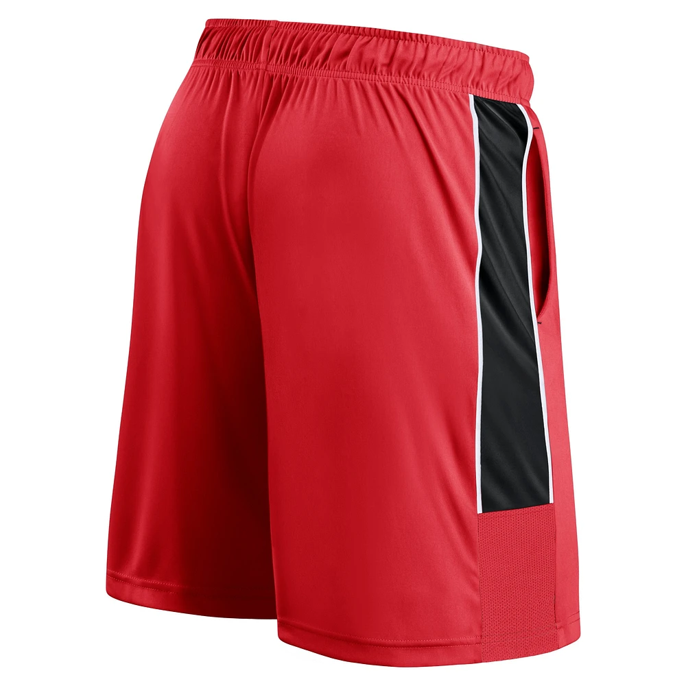 Men's Fanatics Red Chicago Bulls Win the Match Shorts