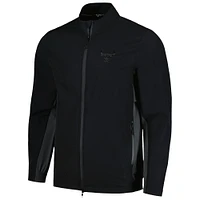 Men's Levelwear  Black Chicago Bulls Harrington Full-Zip Jacket