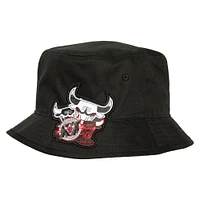 Men's Mitchell & Ness Black Chicago Bulls 20th Anniversary Bucket Hat