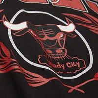 Men's Mitchell & Ness Black Chicago Bulls NBA x Michelob Ultra Rewind II T-Shirt