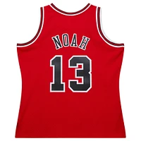 Men's Mitchell & Ness Joakim Noah Red Chicago Bulls 2013/14 Hardwood Classics Swingman Jersey