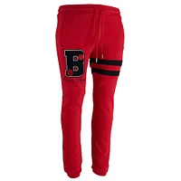 Men's NBA x Keiser Clark Red/Black Chicago Bulls No Caller ID Sweatpants