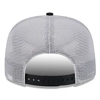 Men's New Era Black Chicago Bulls Court Sport Speckle 9FIFTY Snapback Hat
