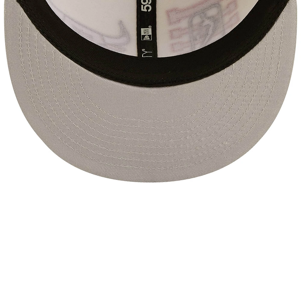Men's New Era Cream/Red Chicago Bulls - 2022 NBA Draft 59FIFTY Fitted Hat