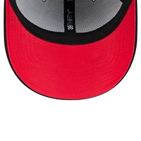 Men's New Era Heather Gray/Black Chicago Bulls Two-Tone 39THIRTY Flex Hat