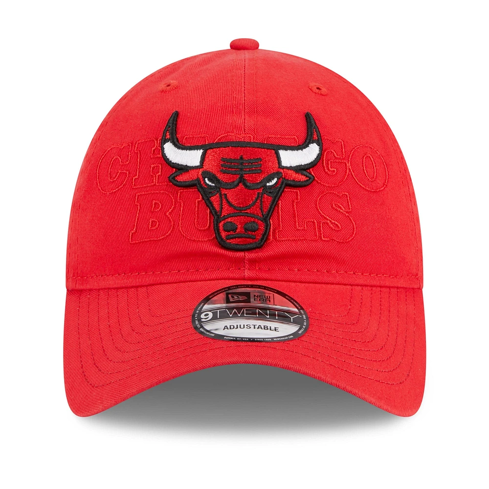 Men's New Era  Red Chicago Bulls 2023 NBA Draft 9TWENTY Adjustable Hat