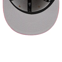 Men's New Era Tan/Red Chicago Bulls 2024 NBA Draft 59FIFTY Fitted Hat
