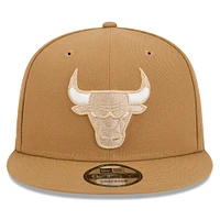 Men's New Era  Tan Chicago Bulls 2024/25 City Edition Alternate 9FIFTY Snapback Hat
