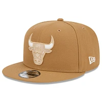 Men's New Era  Tan Chicago Bulls 2024/25 City Edition Alternate 9FIFTY Snapback Hat