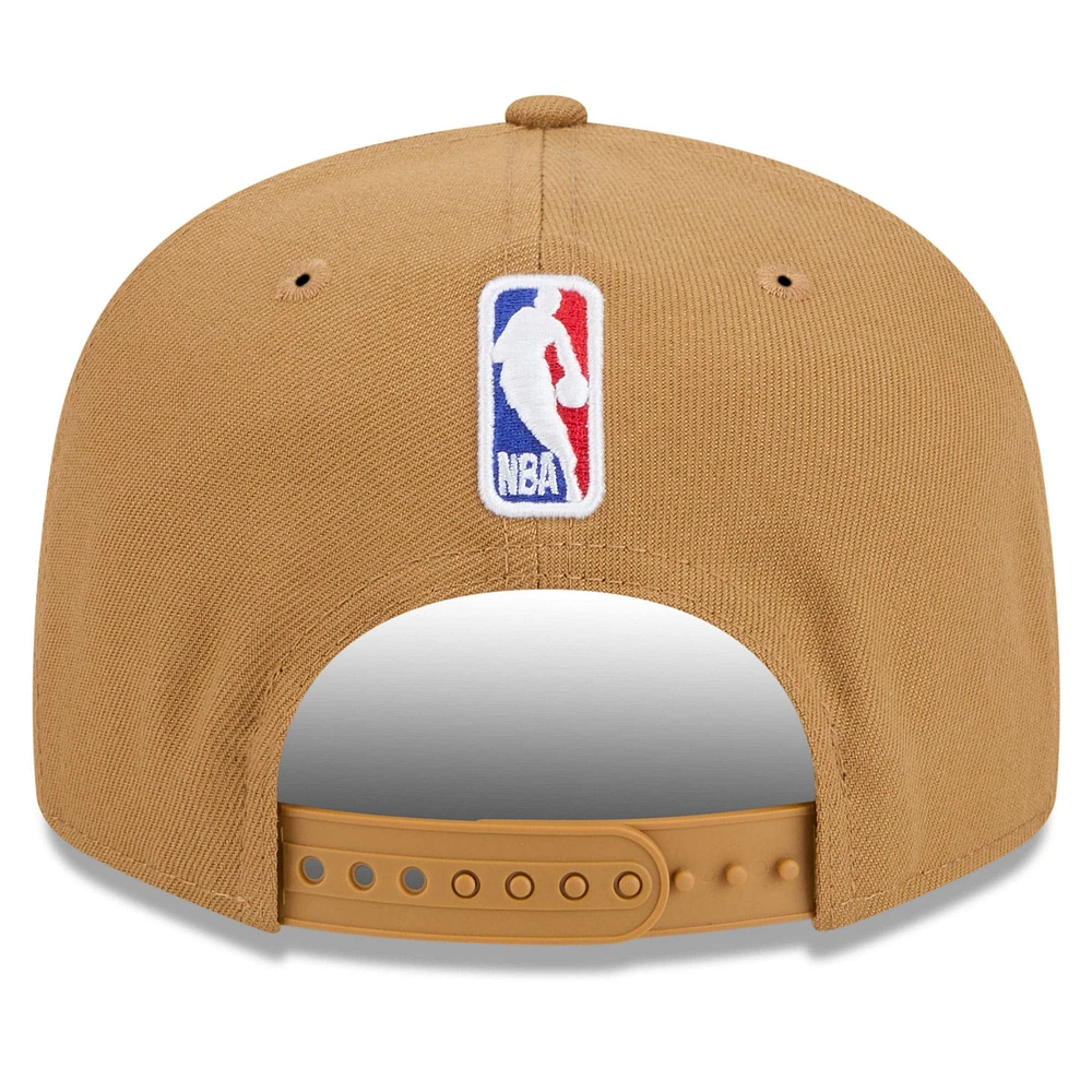 Men's New Era  Tan Chicago Bulls 2024/25 City Edition Alternate 9FIFTY Snapback Hat