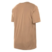 Men's New Era  Tan Chicago Bulls 2024/25 City Edition Chenille Heavyweight T-Shirt