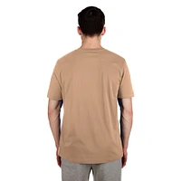 Men's New Era  Tan Chicago Bulls 2024/25 City Edition Chenille Heavyweight T-Shirt