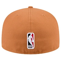 Men's New Era Tan Chicago Bulls Color Pack 59FIFTY Fitted Hat